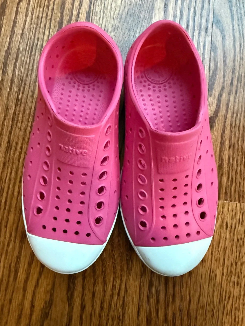 Native Pink Slip-On Water-Friendly Sneakers C11